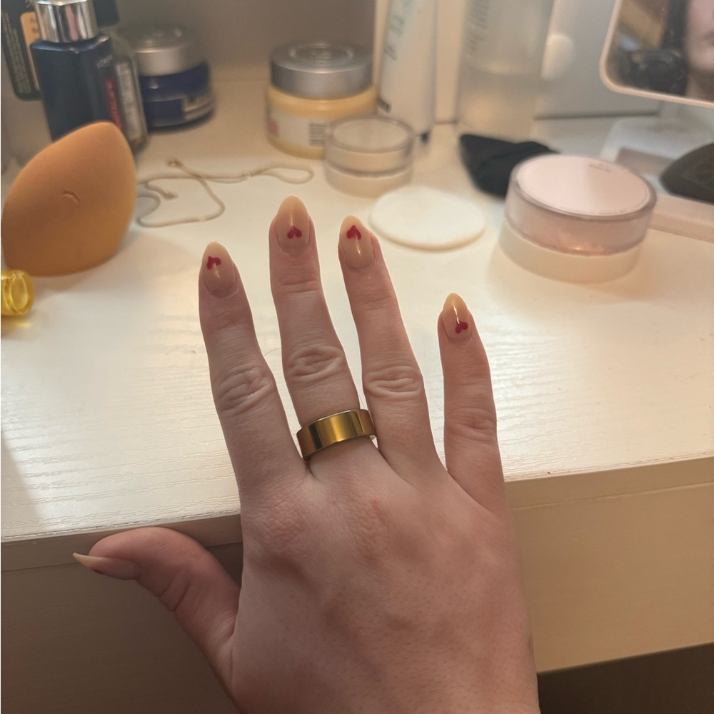 Sleek Gold Ring for Women